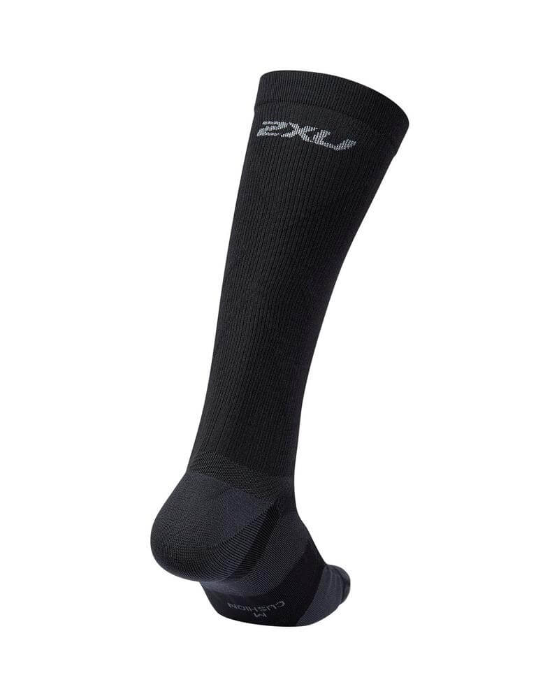 2XU Vectr Full Length Compression Socks - Black - Large 1