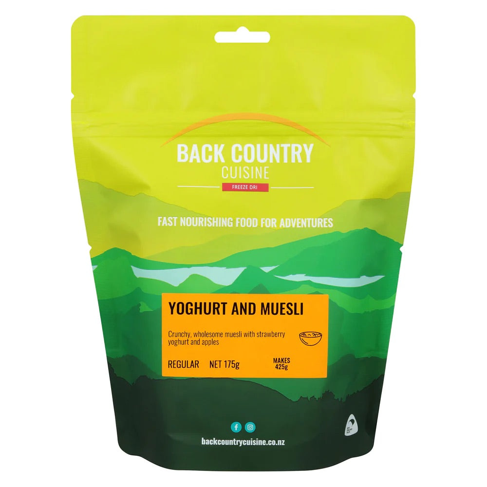 Back Country Cuisine - Freeze Dri Yoghurt and Muesli