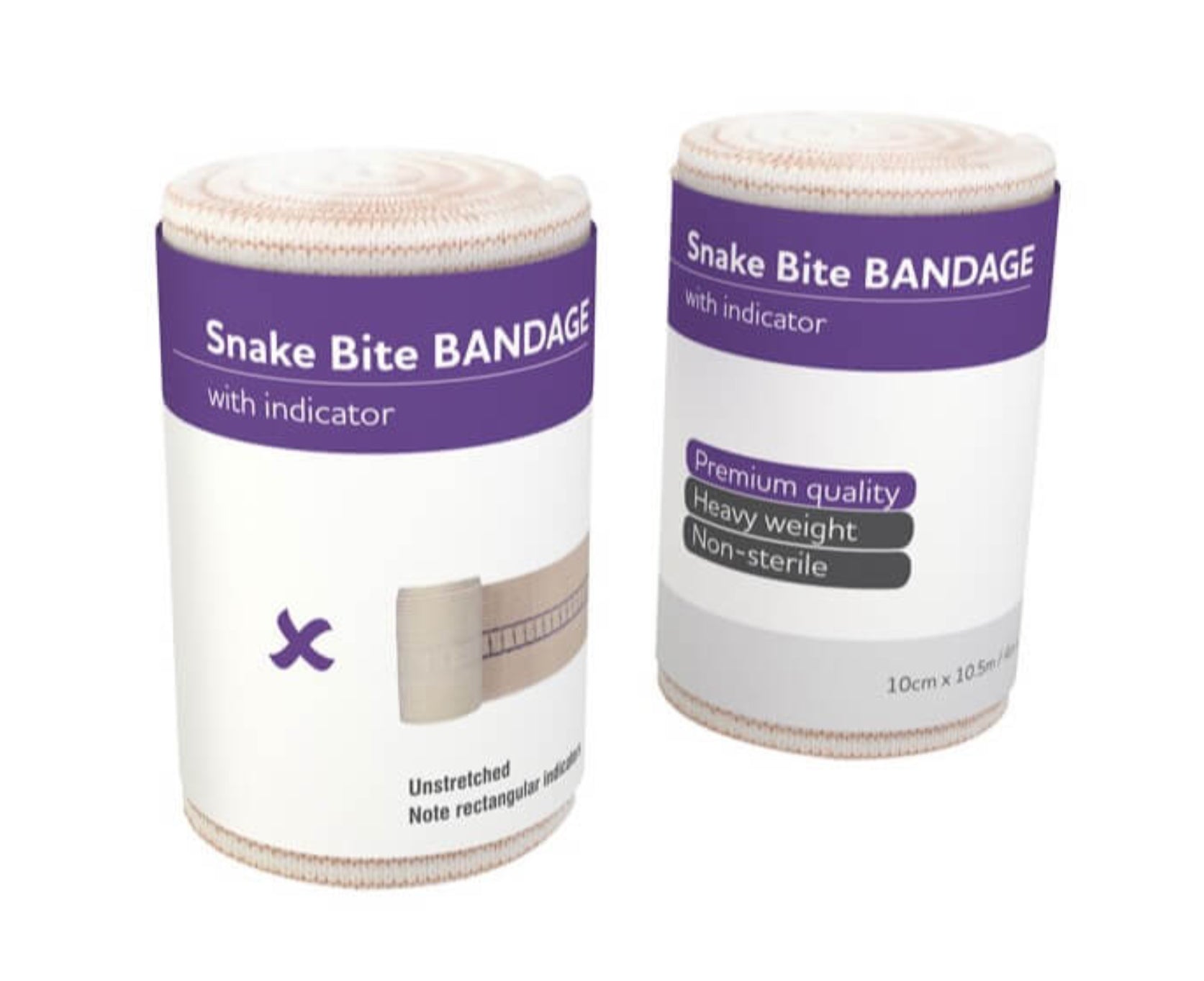 AEROFORM Snake Bite Bandage with Indicator 10cm x 10.5m roll