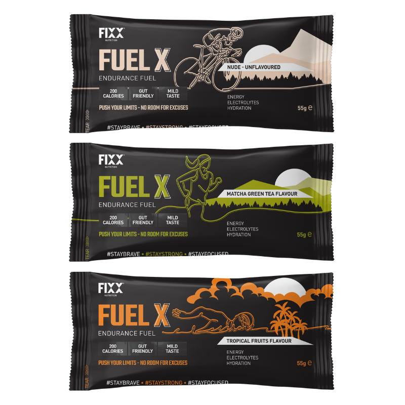 Fixx Nutrition Fuel X 55g Sachet - Matcha Green Tea
