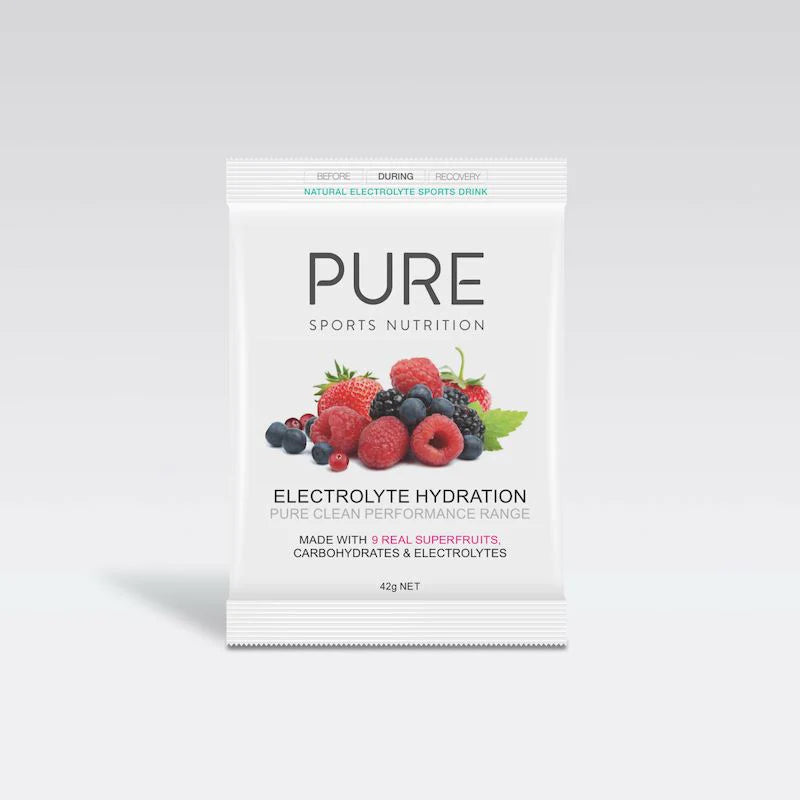 Pure Sports Nutrition Electrolyte Hydration Drink 42G single serve sachet