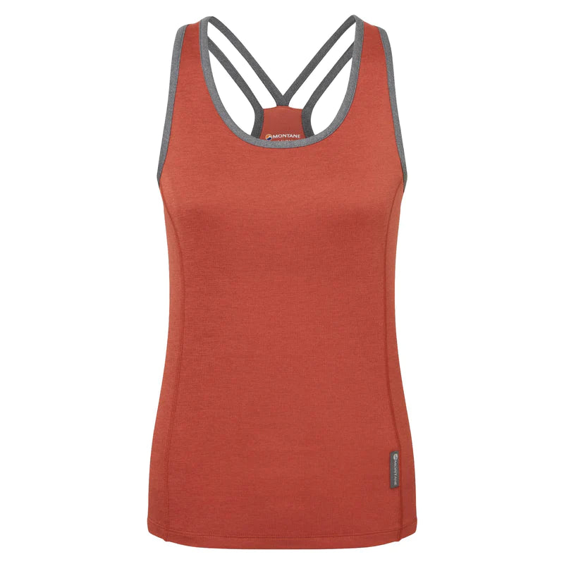 Montane Women's Dart Vest - recycled marled fabric technical vest