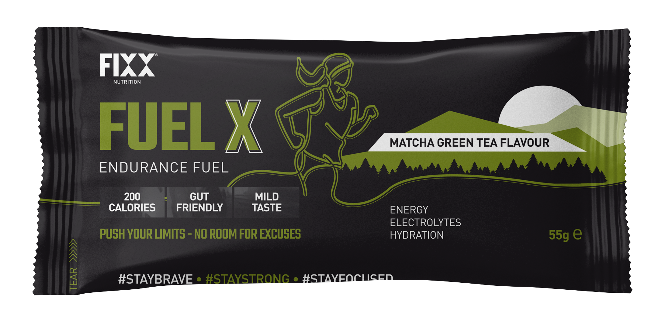 Fixx Nutrition Fuel X 55g Sachet - Matcha Green Tea