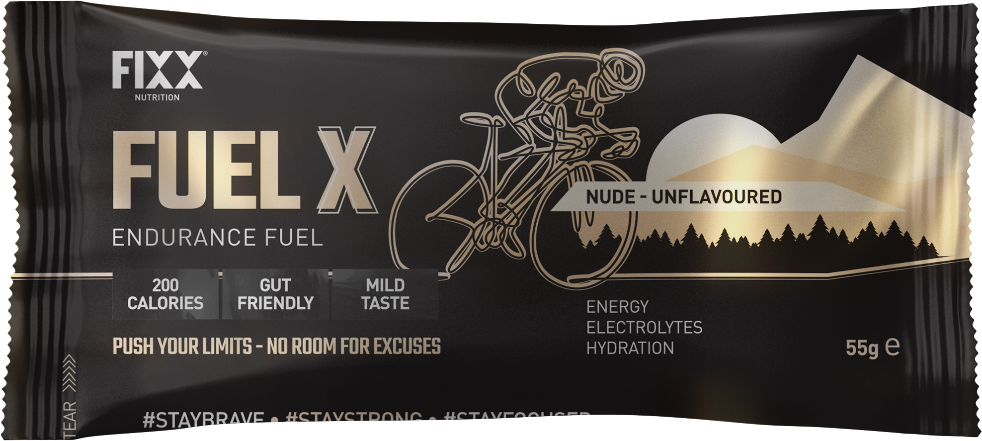 Fixx Nutrition Fuel X 55g Sachet - Nude