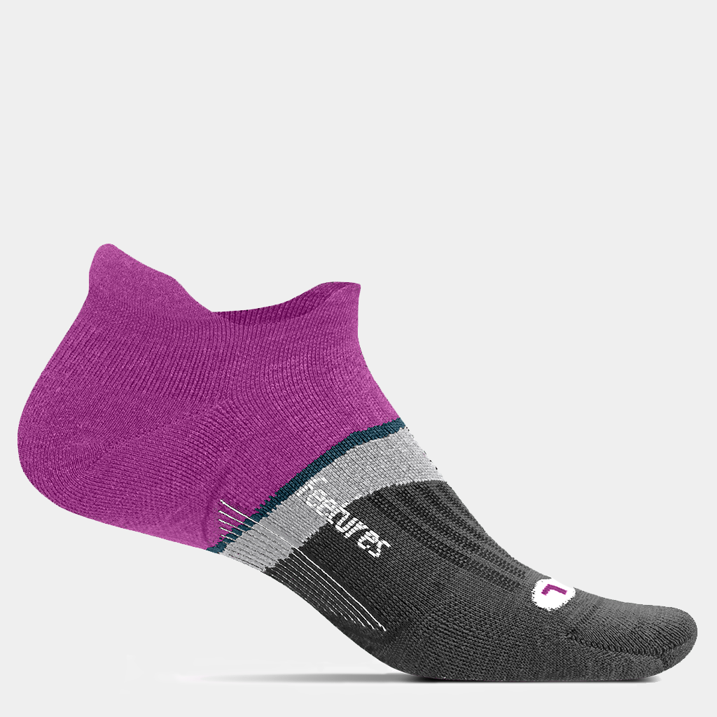 Feetures Merino 10 Cushion No-Show Tab Socks