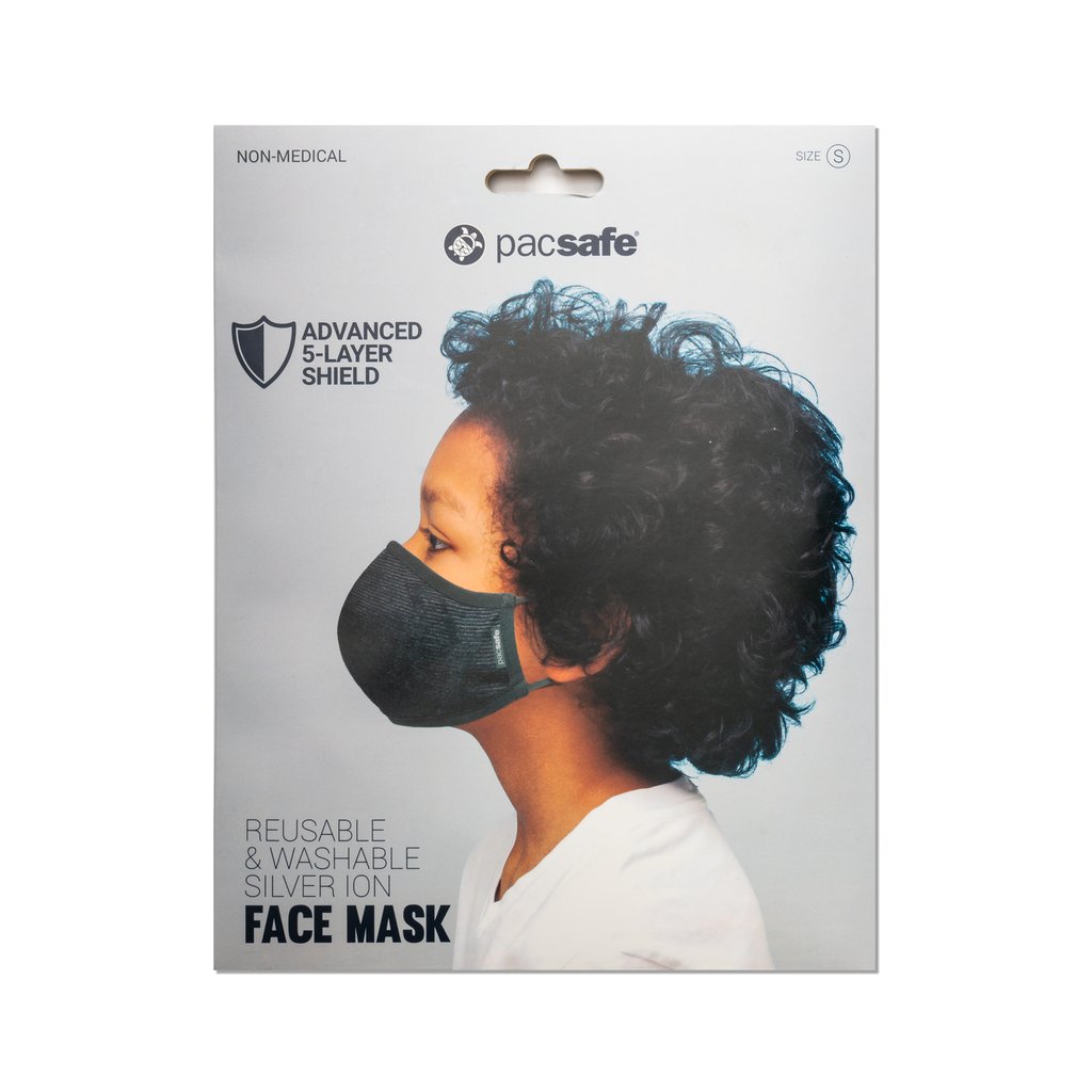 Pacsafe Reusable & Washable Silver Ion Face Mask