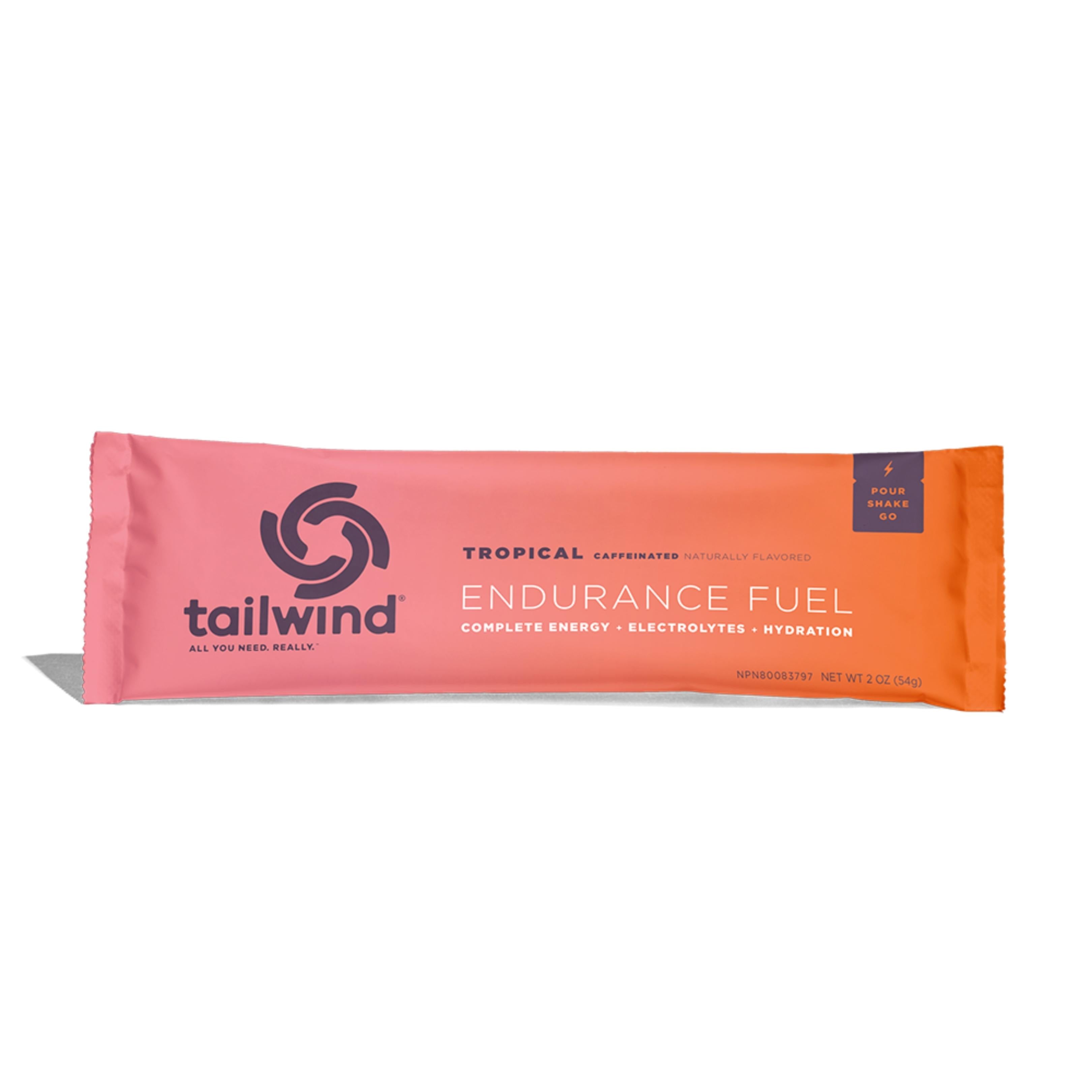 Tailwind Nutrition Endurance Fuel Single Serve 54g Caffeinated